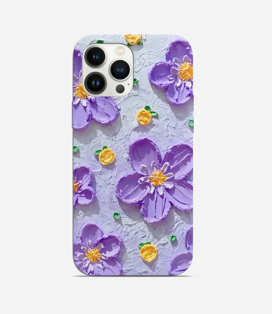 Bloom Garden Phone Case | Acrylic Floral Hard Cover