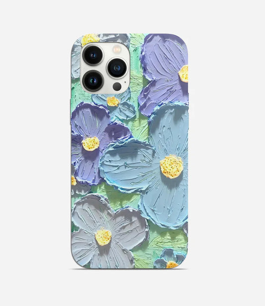 Vintage Bloom Phone Case | Acrylic Floral Hard Cover