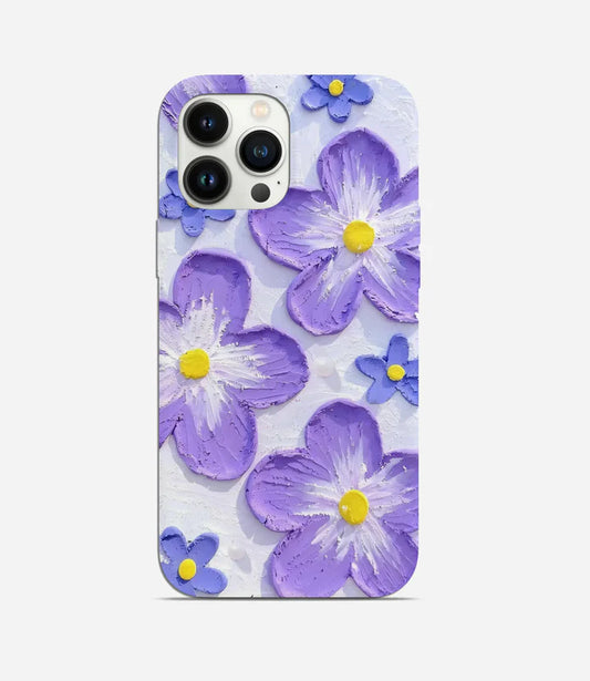 Lilly Blossom Phone Case | Acrylic Floral Hard Cover