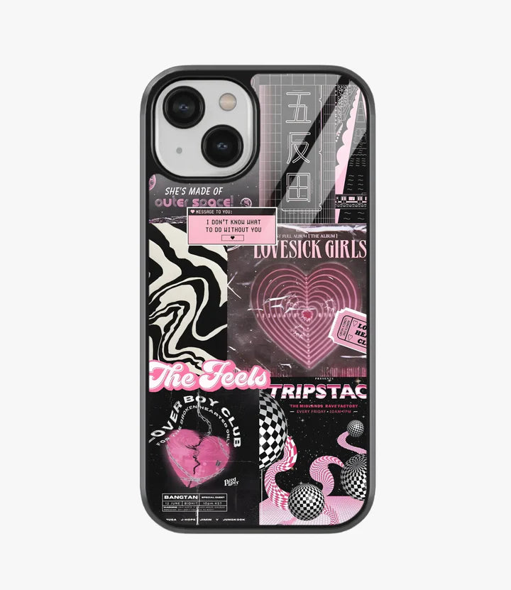 Retro Romance Phone Case | Glass Cover
